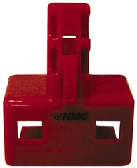 NMC - Plastic Multi-Pole Circuit Breaker Lockout - 1 Padlock, 3 Circuits - Benchmark Tooling