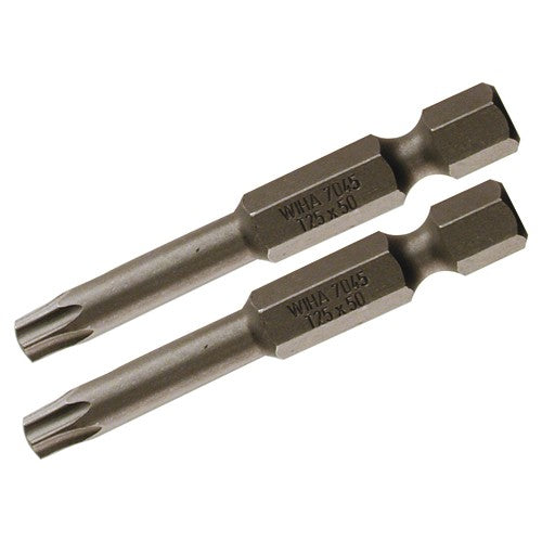 Torx 1/4″ Power Bit T2 × 50mm 2 Pack - Benchmark Tooling