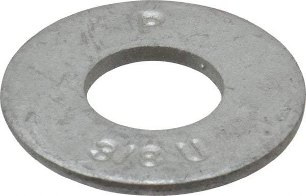 Armor Coat - 3/8" Screw, Grade 8 Alloy Steel USS Flat Washer - 7/16" ID x 1" OD, 0.094" Thick - Benchmark Tooling