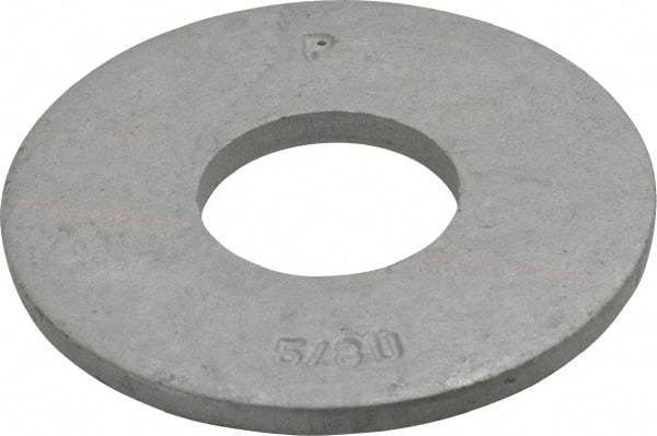 Armor Coat - 5/8" Screw, Grade 8 Alloy Steel USS Flat Washer - 21/32" ID x 1-3/4" OD, 0.156" Thick - Benchmark Tooling
