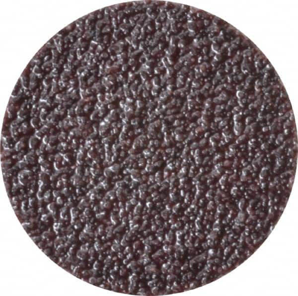 3M - 1" Disc Diam, 60 Grit, Aluminum Oxide Quick Change Disc - Type R Attaching System, Coated, Brown, Medium Grade, 30,000 RPM, 361F Series - Benchmark Tooling
