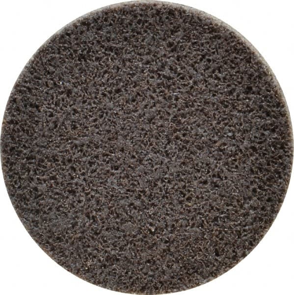 3M - 2" Disc Diam, Aluminum Oxide Quick Change Disc - Type R Attaching System, Nonwoven, Tan, Medium Grade, 22,100 RPM - Benchmark Tooling