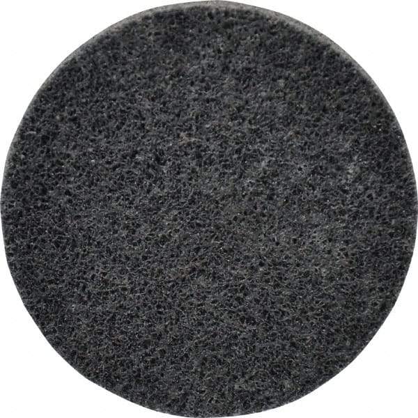 3M - 2" Disc Diam, Silicon Carbide Quick Change Disc - Type R Attaching System, Nonwoven, Gray, Fine Grade, 22,100 RPM - Benchmark Tooling
