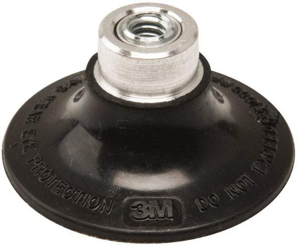 3M - 2" Diam Quick-Change Type P Disc Backing Pad - Hard Density, 25,000 RPM, Roloc TP Compatible - Benchmark Tooling