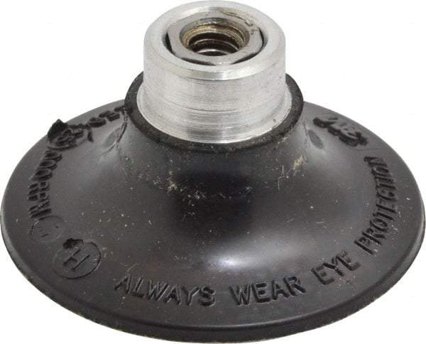 3M - 2" Diam Quick-Change Type R Disc Backing Pad - Hard Density, 25,000 RPM, Roloc TR Compatible - Benchmark Tooling