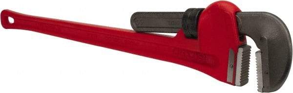 Ridgid - 60" Cast Iron Straight Pipe Wrench - 8" Pipe Capacity - Benchmark Tooling