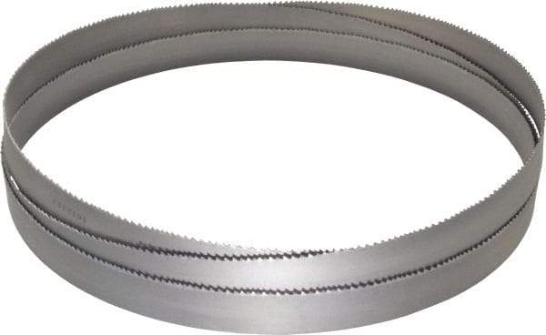 Lenox - 6 to 10 TPI, 9' 11-1/2" Long x 1" Wide x 0.035" Thick, Welded Band Saw Blade - Bi-Metal, Toothed Edge, Modified Raker Tooth Set, Flexible Back, Contour Cutting - Benchmark Tooling