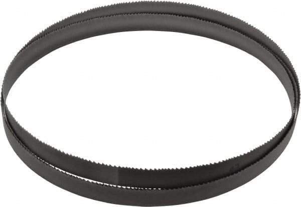 Lenox - 5 to 8 TPI, 11' 6" Long x 1" Wide x 0.035" Thick, Welded Band Saw Blade - Bi-Metal, Toothed Edge, Modified Raker Tooth Set, Flexible Back, Contour Cutting - Benchmark Tooling
