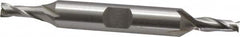 OSG - 5mm, 1/2" LOC, 3/8" Shank Diam, 3-1/8" OAL, 2 Flute, Cobalt Square End Mill - Double End, Uncoated, Spiral Flute, 30° Helix, Centercutting, Right Hand Cut, Right Hand Flute, Series 582 - Benchmark Tooling