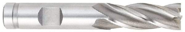 OSG - 11/16", 1-5/8" LOC, 1/2" Shank Diam, 3-5/8" OAL, 4 Flute, Cobalt Square End Mill - Single End, Uncoated, Spiral Flute, 30° Helix, Right Hand Cut, Right Hand Flute, Series 540 - Benchmark Tooling