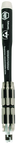 16 Piece - System 4 ESD Safe Micro Bit Set Slotted; Phillips and Torx® Bits - #75093 - Includes: ESD Safe Handle; Extension and Bit Holder - Benchmark Tooling