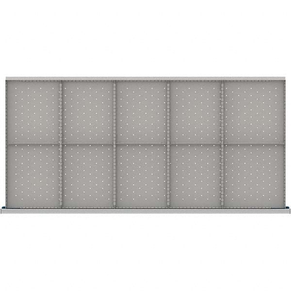 LISTA - 10-Compartment Drawer Divider Layout for 3.15" High Drawers - Benchmark Tooling