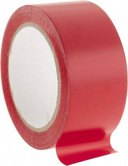 NMC - Red Solid Color Vinyl Tape - 2" Wide x 108' Long x 0.002" Thick, General Traffic - Benchmark Tooling