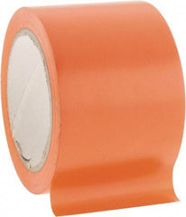 NMC - Orange Solid Color Vinyl Tape - 3" Wide x 108' Long x 0.002" Thick, General Traffic - Benchmark Tooling