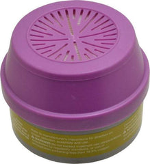 North - Olive and Purple P100 Cartridge and Filter Combination - Series 5500, 7700, 5400, 7600, Protects Against Acid Gas, Organic Vapor - Benchmark Tooling
