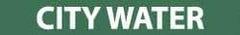 NMC - Pipe Marker with City Water Legend and No Graphic - 2-1/2 to 6" Pipe Outside Diam, White on Green - Benchmark Tooling