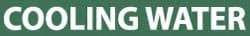 NMC - Pipe Marker with Cooling Water Legend and No Graphic - 3/4 to 1-1/4" Pipe Outside Diam, White on Green - Benchmark Tooling