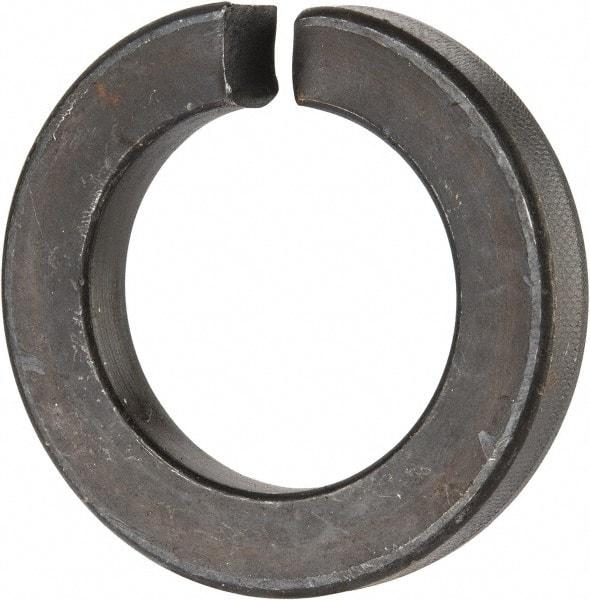 Value Collection - 1-3/4", 1.758" ID, 0.45" Thick Split Lock Washer - Grade 8 Spring Steel, Uncoated, 1.758" Min ID, 1.789" Max ID, 2.82" Max OD - Benchmark Tooling