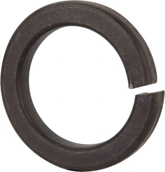 Value Collection - 2-1/2", 0.496" Thick Split Lock Washer - Grade 8 Spring Steel, Uncoated, 2.512" Min ID, 2.543" Max ID, 3.648" Max OD - Benchmark Tooling