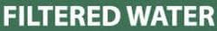 NMC - Pipe Marker with Filtered Water Legend and No Graphic - 3/4 to 1-1/4" Pipe Outside Diam, White on Green - Benchmark Tooling