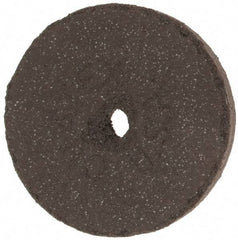 Cratex - 7/8" Diam x 1/8" Hole x 1/8" Thick, Surface Grinding Wheel - Medium Grade - Benchmark Tooling