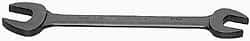Proto - 3/4" x 7/8" Standard Open End Wrench - 9-39/64" OAL, Double End, Black Finish, 15° Head Angle - Benchmark Tooling