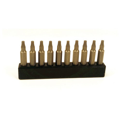 System 4 10 Pack Torx Micro Bits T1 × 28mm - Benchmark Tooling