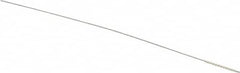 Weiler - 0.05" Diam Helical Nylon Tube Brush - 0.012" Filament Diam, 1/2" Brush Length, 4" OAL, 0.022" Diam Shank - Benchmark Tooling