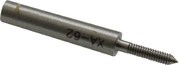 SPI - #0-80, Class 3B, Single End Plug Thread No Go Gage - Steel, Size 000 Handle Not Included - Benchmark Tooling