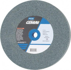 Norton - 80 Grit Silicon Carbide Bench & Pedestal Grinding Wheel - 6" Diam x 1" Hole x 3/4" Thick, 4140 Max RPM, Medium Grade - Benchmark Tooling