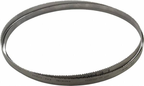 Lenox - 5 to 8 TPI, 11' 6" Long x 3/4" Wide x 0.035" Thick, Welded Band Saw Blade - Bi-Metal, Toothed Edge, Raker Tooth Set, Flexible Back - Benchmark Tooling