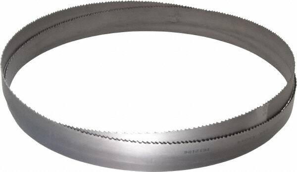 Lenox - 5 to 8 TPI, 10' 10-1/2" Long x 1" Wide x 0.035" Thick, Welded Band Saw Blade - Bi-Metal, Toothed Edge, Raker Tooth Set, Flexible Back - Benchmark Tooling