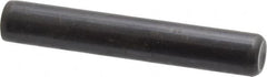 Holo-Krome - 3/8" Diam x 2-1/4" Pin Length Grade 8 Alloy Steel Standard Dowel Pin - Black Luster Finish, C 47-58 & C 60 (Surface) Hardness, 1 Beveled & 1 Rounded End - Benchmark Tooling