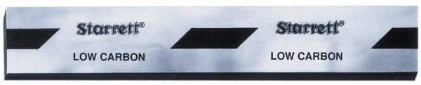 Starrett - 24 x 1-1/4 x 5/16 Inch, AISI Type C1018, Low Carbon Steel Flat Stock - + 0.625 Inch Long Tolerance, + 0.000-0.005 Inch Wide Tolerance, +/- 0.001 Inch Thickness and Square Tolerance - Benchmark Tooling
