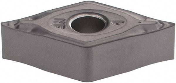 Iscar - DNMG331 NF Grade IC907 Carbide Turning Insert - 55° Diamond, 3/8" Inscr Circle, 3/16" Thick, 1/64" Corner Radius - Benchmark Tooling
