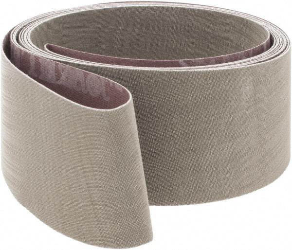 3M - 2" Wide x 132" OAL, 16 Trizact Grit, Aluminum Oxide Abrasive Belt - Aluminum Oxide, Super Fine, Coated, JE Weighted Cloth Backing, Series 307EA - Benchmark Tooling