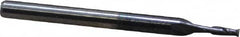 Accupro - 1.5mm, 5mm LOC, 3mm Shank Diam, 38mm OAL, 2 Flute, Solid Carbide Square End Mill - Single End, AlTiN Finish, Spiral Flute, 30° Helix, Centercutting, Right Hand Cut, Right Hand Flute - Benchmark Tooling