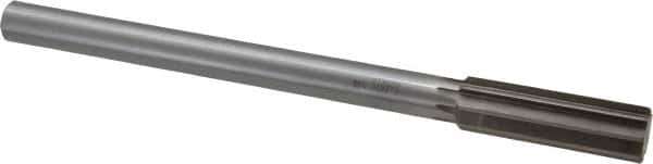 Interstate - 0.785" High Speed Steel Chucking Reamer - Straight Flute, 5/8" Straight Shank, 2-1/2" Flute Length, 9-1/2" OAL - Benchmark Tooling