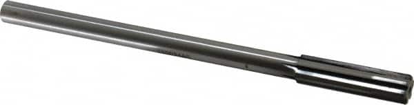 Made in USA - 0.544" Carbide-Tipped 6 Flute Chucking Reamer - Benchmark Tooling