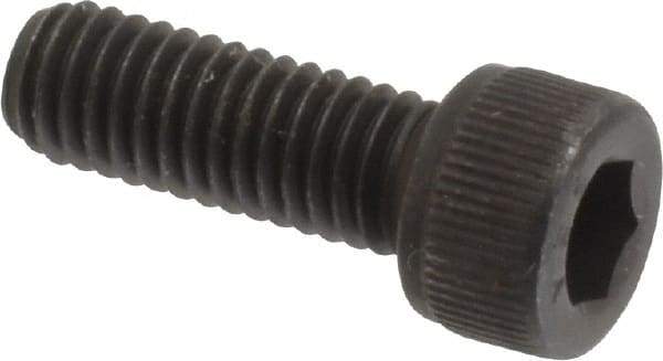 Value Collection - #10-32 UNF Hex Socket Drive, Socket Cap Screw - Alloy Steel, Black Oxide Finish, Fully Threaded, 9/16" Length Under Head - Benchmark Tooling