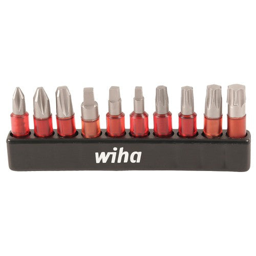10 PC IMPACT BIT SET-PH/SQ/TORX - Benchmark Tooling