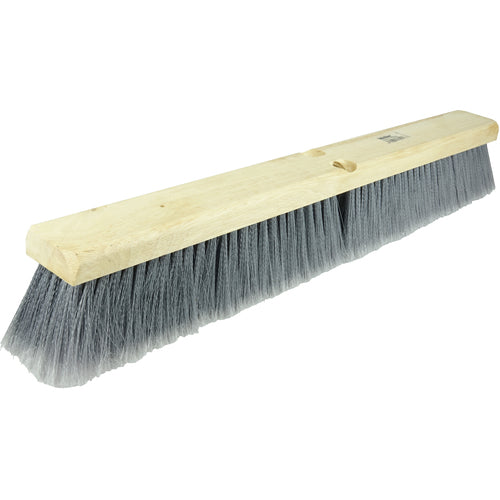 24″ Vortec Pro Fine Sweep Floor Brush, Flagged Grey Polystyrene Fill - Benchmark Tooling
