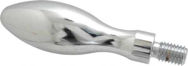 Gibraltar - 1/2-13 Threaded Stem, Fixed Handwheel & Machine Handle - Carbon Steel Bulb Shape Handle, 13/16" Long Carbon Steel Stem, 3-3/4" Handle Length, 4-9/16" OAL - Benchmark Tooling