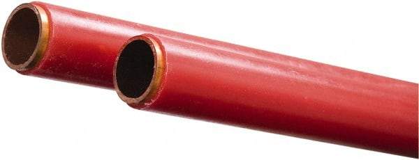 Mueller Industries - 60' Long, 3/4" OD x 0.745" ID, Grade C12200 Copper Refrigeration Tube - 0.035" Wall Thickness, 0.641 Ft/Lb - Benchmark Tooling