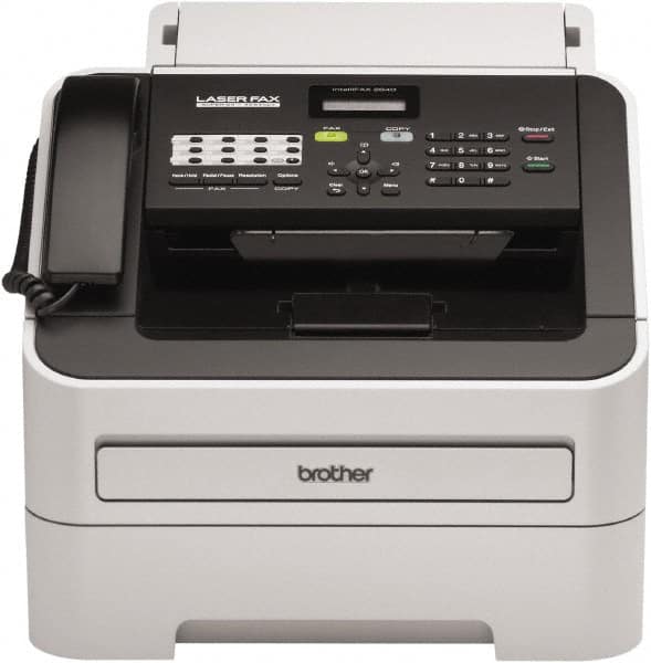 Brother - Silver Fax Machine - Use with Paper - Benchmark Tooling