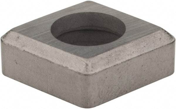 Hertel - 1/2" Inscribed Circle, Diamond (Shape) External Turning Shim for Indexables - 3/16" Thick, ICSN Shim Style, Negative Rake, Neutral Cut - Benchmark Tooling