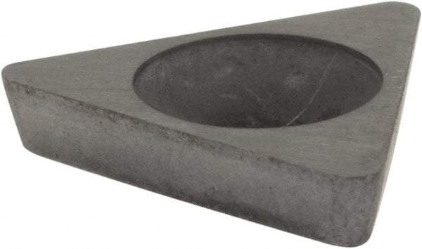 Hertel - 1/2" Inscribed Circle, Round External Turning Shim for Indexables - 1/8" Thick, SM Shim Style, Negative Rake, Neutral Cut - Benchmark Tooling