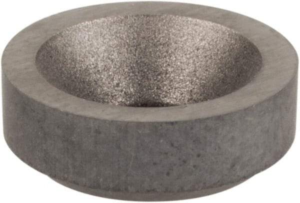 Hertel - 3/8" Inscribed Circle, Round External Turning Shim for Indexables - 1/8" Thick, SM Shim Style, Negative Rake, Neutral Cut - Benchmark Tooling