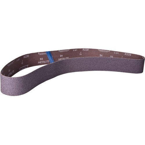 4″ × 54″ Metalite R228 Narrow Belt 60 Grit Aluminum Oxide - Benchmark Tooling