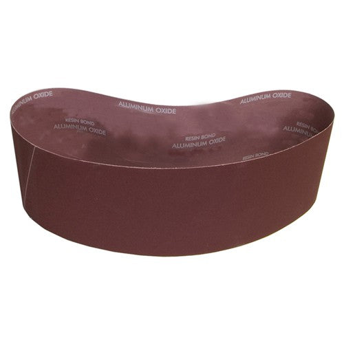4″ × 36″ Metalite R228 Narrow Belt 120 Grit Aluminum Oxide - Benchmark Tooling